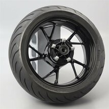 ♪BMW/S1000XR 純正 リアホイール １７×6.00 φ28mm (B0131B16) 2015年式_画像1