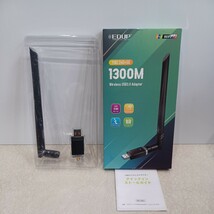 f126 WiFi 無線LAN 子機 1300Mbps USB3.0 WIFIアダプター デュアルバンド 5G/2.4G 802.11 WiFi Windows11/10/8.1/8/7/ XP/Vista/Mac OS X_画像1