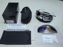 正規品 新品 偏光レンズ2枚付き OAKLEY SUTRO オークリー スートロ Silver Blue Polarized シルバー ブルーポラライズド ストロ サングラス_画像2