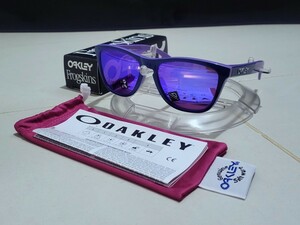 正規品 新品 偏光レンズ付き OAKLEY FROGSKINS オークリー フロッグスキン ASIA FIT アジアフィット Polarized ポラライズド サングラス