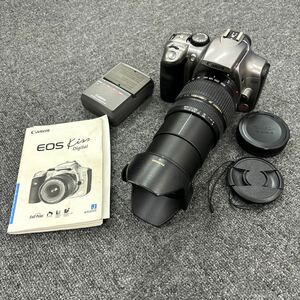 U2 Canon EOS Kiss Digital DS6041 デジタル一眼レフカメラ 28-300mm 1:3.5-6.3 通電確認済