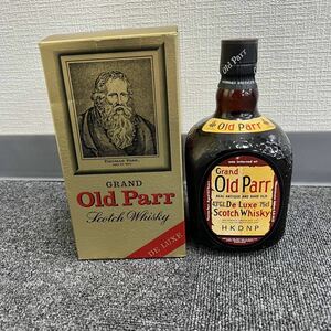 U2 【未開栓・箱付き】Grand Old Parr（グランド オールド パー）デラックス 43％ 750ml 