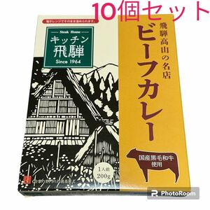 キッチン飛騨 ビーフカレー 10個