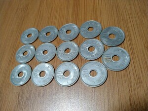 БЕСПЛАТНАЯ ДОСТАВКА 1963, 39, 30 лет, 50 иен Старые монеты 14 кусочков