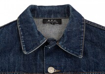 アーペーセーA.P.C. デニムジャケット インディゴS_画像3