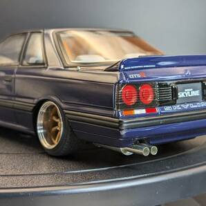 1/18 京商 samurai 日産スカイライン GTS-R (R31) Nissan Skyline GTS-R カスタム ワタナベの画像5