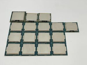 【中古】CPUまとめて16枚 Core i5-4570x2/Core i5-3470x1/Core i5-750x2/Core i7-960x1/Core i3-4130x4/CELERON G1840x6【2424010004762】