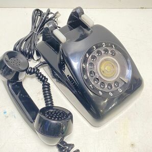 【未チェック3台セット】黒電話 600形自動式卓上電話機 600-A2 黒&ウグイス色セット【2424010001082】の画像10