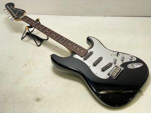 【メンテナンス済み・中古】Fender Squier Standard Strat Special Ed Black Mirror ミラーピックガード【2424020006282】