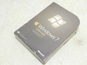 【中古】Microsoft Windows 7 Ultimate 日本語版 パッケージ版【2424020008392】