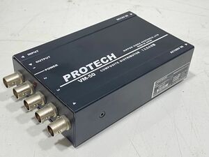 【中古】【通電のみチェック】PROTECH 映像分配器 VM-50【2424020008569】