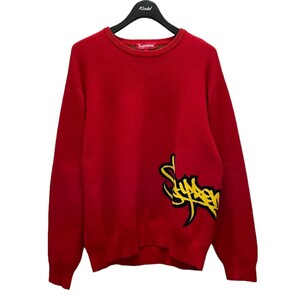 シュプリーム SUPREME　 2019ss tag rogo sweater タグロゴコットンセーター 商品番号：8068000104489