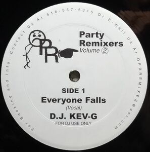 【D.J. Kev-G “Party Remixers Volume 2”】 [♪HZ]　(R6/2)