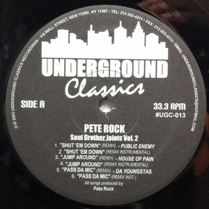 【Pete Rock Soul Brother Joints Vol. 2】 [♪HZ]　(R6/2)