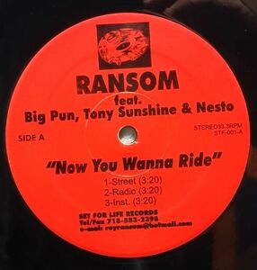 【Ransom / Reef Hustle Now You Wanna Ride】 [♪HZ]　(R6/2)