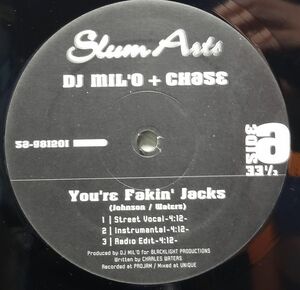 【DJ Mil'O*, Chase, Harlem High You're Fakin' Jacks】 [♪HZ]　(R6/2)