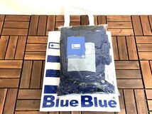 BlueBlue ブルーブルー フィッシングレインウェア 上下セット XLサイズ #ネイビーグレー、未使用品_画像1