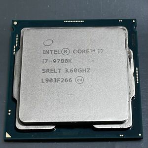 【CPU】 Intel Core i7-9700K 3.60GHz ◆ SRELT LGA1151 v2