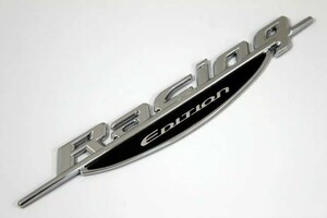 送料込 高級感抜群ラグジュアリーRACING EDITIONエンブレム　カー用品　外装パーツ　カーアクセサリー　車バイク　エンブレム