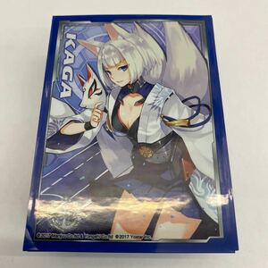 【中古】アズールレーン　キャラクタースリーブ　加賀　レギュラーサイズ80枚、多少の使用感あり、全て現状優先でお願いします、