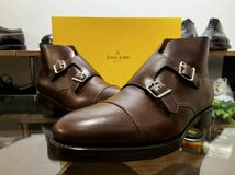 未使用 激レア JOHN LOBB William Ⅱ Boot UK6.5E ジョンロブ　ウィリアム　ブーツ　ミスティーカーフ 黄箱_画像2