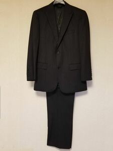【美品】バーバリー　ブラックレーベル　ストライプ柄 スーツ ジャケット