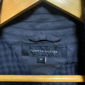 M TOMMY HILFIGER｜トミーフィルフィガー ネイビー スイングトップ ジャンパー ブルゾンの画像7