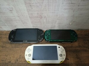 SONY　ソニー　PSvita　PSP まとめ　3点　ゲー厶機　PS Vita PCH-2000 PCH-1100 PSP-3000 プレイステーションポータブル　ジャンク