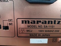 必見!!　marantz　マランツ　SA-11S1 CDプレーヤー　CDプレイヤー　SACD CDデッキ　 オーディオ　ステレオ　音響機器　機材　ジャンク_画像7