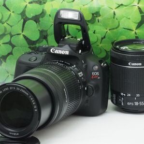 【美品】スマホへ転送も可能♪神コスパ キャノンKissX7 ダブルレンズセット