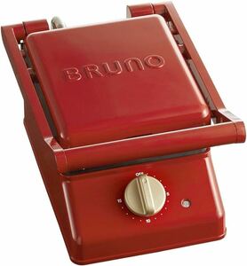  не использовался товар BRUNO голубой no решётка тостер для бутербродов BOE083-RD таймер имеется plate брать .. .. возможно 