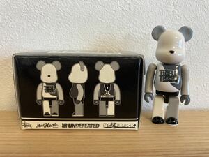 【ベアブリック/BE@RBRICK】UNDEFEATED × STUSSY × MAD HECTIC/100%