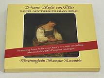 限定盤◇アンネ・ゾフィー・フォン・オッター WITH ドロットニンホルム・バロック・アンサンブル / ヘンデル、モンテヴェルディ他　S23_画像1