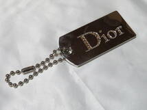 Christian Dior クリスチャンディオール ミラー チャーム キーホルダー_画像1