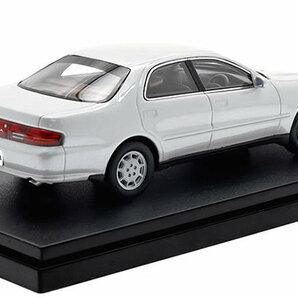 ハイストーリー 1/43 トヨタ クレスタ 2.5 スーパールーセント G (JZX90) 1994 後期型 ウォームグレーパールマイカ (HS437GY)の画像3