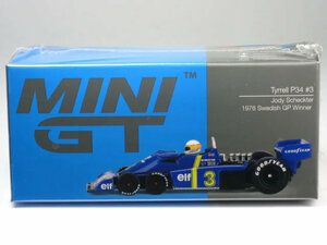 MINI GT 1/64 ティレル P34 No.3 スウェーデンGP 優勝車 1976 (Jody Scheckter) (MGT00583-L)