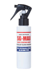 ガラスコーティング剤 SG-MAX お試し100ml スマホ iphone アイフォン ロードバイク 水回り 水まわり スノーボード 墓石 シンク