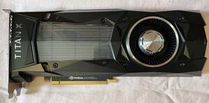 【美品】NVIDIA GeForce Titan X Pascal 12GB GDDR5X【生産終了品】