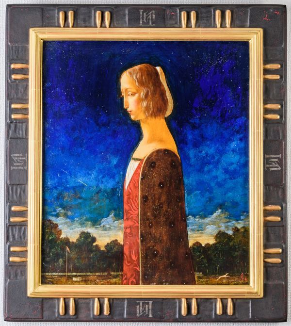 ■ Masato Yoshioka | Between night and morning | Oil painting F10 | Signed monogram | Kanji Maeda Grand Prize winner | Authenticity guaranteed | P080 | Masato Yoshioka, painting, oil painting, portrait