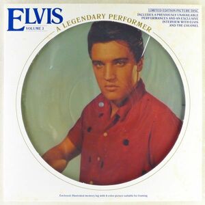 ■Elvis Presley（エルヴィス・プレスリー）｜A Legendary Performer Volume 3＜LP 1978年 US盤＞ピクチャー盤 ブックレット(16ページ)付き