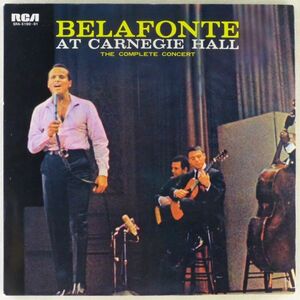 ■ハリー・ベラフォンテ｜豪華盤 ベラフォンテ・イン・パースン(Belafonte At Carnegie Hall) ＜LP2枚組 日本盤＞ブックレット・ジャケット