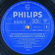 ■Cleo Laine（クレオ・レーン）｜An Evening with CLEO LAINE and the John Dankworth Quartet ＜LP2枚組 1972年 オーストラリア盤＞_画像6