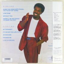 ■ビリー・オーシャン(Billy Ocean)｜ラヴ・ゾーン(Love Zone) ＜LP 1986年 帯付き・日本盤＞_画像2