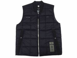 G-STAR RAW 22aw MEEFIC SQR QUILTED VEST M size / ジースターロゥ キルティングベスト 中綿入り メンズ 定価18700円