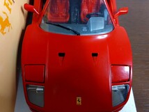 TONKA Polistil 1/18 フェラーリ F40 ミニカー☆トンカポリスティル☆Ferrari☆絶版☆レア☆レッド☆現状品_画像3