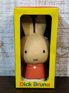 Miffy ミッフィー ソフビ 貯金箱 Dick Bruna☆当時物?☆レトロ☆13cm程☆ミッフィ☆フィギュア☆人形☆現状品