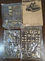 【ジャンク】タミヤ 1/35 戦車 ジープ 機関砲等 プラモデル/パーツ取り/ドイツ/アメリカ将校/対戦車自走砲マーダーII/ウイリスMB/他_画像4