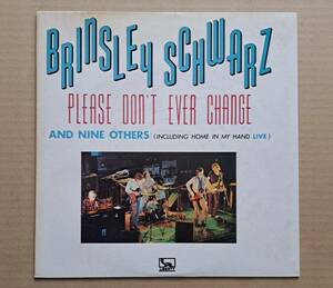 良盤・国内盤LP◎ブリンズレー・シュワルツ『プリーズ・ドント・エバー・チェンジ』VS-9003 Liberty VIVID Brinsley Schwarz パブ・ロック