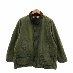 Barbour バブアー BEDALE ビデイル オイルドジャケット アウター 防寒 ユーロ カーキ (メンズ C46/117CM) 中古 古着 P6730