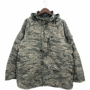 PROPPER プロパー APECS GORE-TEX ゴアテックス ジャケット 大きいサイズ ミリタリー ABUカモ カーキ (メンズ XXL-L) 中古 古着 P6828